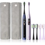 Oclean X Pro Digital Set set pentru igienă dentară Purple &amp; Dark Blue