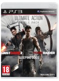 Ultimate Action Triple Pack Just Cause 2 Sleeping Dogs &amp;tomb Raider PS3