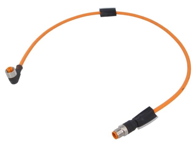 Cablu LUMBERG AUTOMATION RST 4-RKWT/LED R 4-1006/0,6m pentru senzori și automatizări, izolație PUR