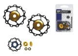 Rotite schimbator Force Al 11T negre, rulmenti ceramici Ultimate FactoryBikes