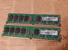 Kit memorii RAM Pc 4Gb DDR2 800Mhz (2x2Gb) Kingmax Dual foto