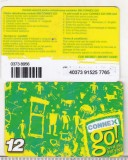 Bnk card Romania - Connex - reincarcare Go! 12 - RO-CON-REF-0017E