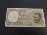 Bancnota 1000 francs Africa Centrala