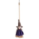 Figurina Halloween Vrajitoare Befana textil multicolor IIII cm 36 H