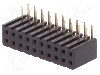 Conector 20 pini, seria {{Serie conector}}, pas pini 2mm, CONNFLY - DS1026-13-2*10S8BR