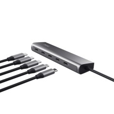 Hub Trust Halyx, 5 porturi USB-C 3.2 gen 1: 1 foto