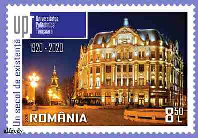 ROMANIA 2020, Universitatea Politehnica Timișoara, MNH, 2274 foto