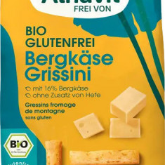 Grisine cu branza fara gluten, bio, 100g Alnavit