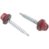 Cumpara ieftin Holsurub autoforant cap hexagonal, rosu, 4.8 x 50 mm, 200 buc / cutie