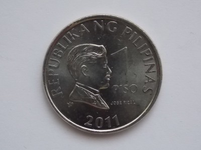 1 PISO 2011 FILIPINE-XF foto