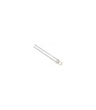 LED 3mm verde 12V 3000-4200mcd 30 grade Parte frontala convex, Optosupply