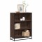 Gossi biblioteca, stejar maro, 80,5x35x107,5 cm, lemn prelucrat