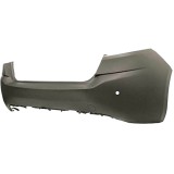 Bara spate Peugeot 308 10.2013- Hatchback, Grunduita, cu gauri senzori parcare, 1610767080