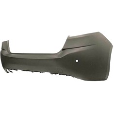 Bara spate Peugeot 308 10.2013- Hatchback, Grunduita, cu gauri senzori parcare, 1610767080