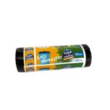 Saci menajeri negri 120 L, 10 buc/rola, produsi in Romania