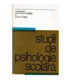 Colectiv - Studii de psihologie scolara - 103406