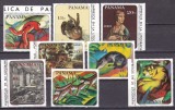 Panama 1967 fauna pictura MI 1009-1016 MNH