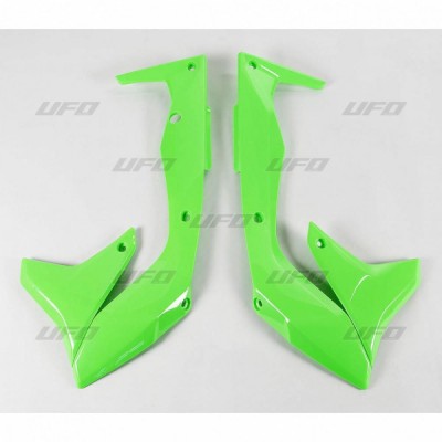Laterale radiator Kawasaki KXF450/16-18 ,verde fluorescent Cod Produs: MX_NEW KA04736AFLU foto