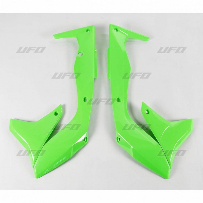 Laterale radiator Kawasaki KXF450/16-18 ,verde fluorescent Cod Produs: MX_NEW KA04736AFLU