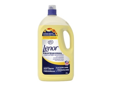 Balsam de rufe Lenor Professional Summer Breeze, 200 de spalari, 4 L foto