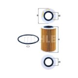 Filtru ulei Hyundai Grandeur, I30, Santa F&eacute; I, Santa F&eacute; II, Santa Fe II SUV; Kia Carens III, Cee&amp;#39; D, Cee&amp;#39; D Sw, Magentis II, Pro Cee&amp;#39; D,