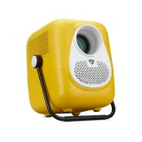 Videoproiector portabil Fire Legend QF23s FHD 1920x1080 Auto Focus Bluetooth LED 6500 lumeni 250 ANSI Galben