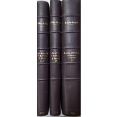 EVOLUTIA ARHITECTURII IN MUNTENIA SI OLTENIA de NICOLAE GHIKA BUDESTI (4 VOLUME, 1927-1936)