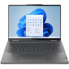 Laptop ultraportabil Lenovo Yoga 7 14ARP8 cu procesor AMD Ryzen™ 7 7735U pana la 4.7 GHz, 14, WUXGA, OLED, Touch, 16GB, 512GB SSD, AMD Radeon™ 680M Gr