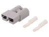 Conector SB 120 hermafrodit 2 pini cablu-cablu ANDERSON POWER PRODUCTS 120A 600V crimpare policarbonat