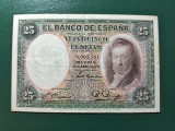 SPANIA 25 PESETAS 1931 SUPERBĂ