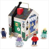Casuta din lemn cu sonerie melissa and doug, Melissa &amp; Doug