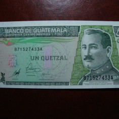 GUATEMALA 1 QUETZAL 1998 UNC