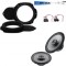 Kit boxe Hertz cu inele si adaptor cablu VW Passat B6 fata
