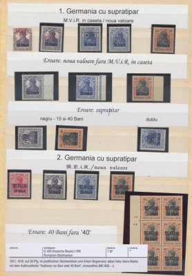Ocupatia germana in Romania 1917-1918 colectie excelenta MViR greu de realizat foto