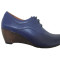 Pantof de primavara-toamna, de culoare bleumarin, model simplu
