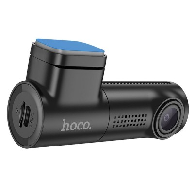 Hoco Camera Auto cu Ecran DV1, 1080p, 30fps, 0.96 , Negru foto