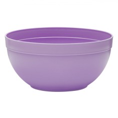 Bol Plastic, Rotund, Culoare Mov, Capacitate 2.5L, Diametru 20cm, &Icirc;nălțime 10cm, Potrivit Mașină de Spălat Vase, Potrivit Cuptor Microunde