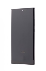 LCD Samsung Galaxy Note 20 Ultra, N985, Note 20 Ultra 5G, N986, Negru + Rama,