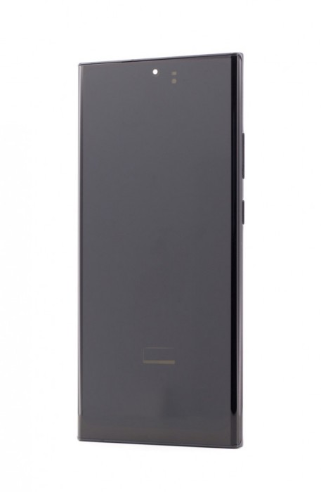 LCD Samsung Galaxy Note 20 Ultra, N985, Note 20 Ultra 5G, N986, Negru + Rama,