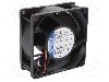 Ventilator 92x92x38mm, 12V DC, volum aer 128.4m3/h, lagar cu bila, EBM-PAPST - 3212J/2N-301