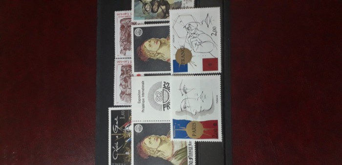 Lot Franta nestampilate