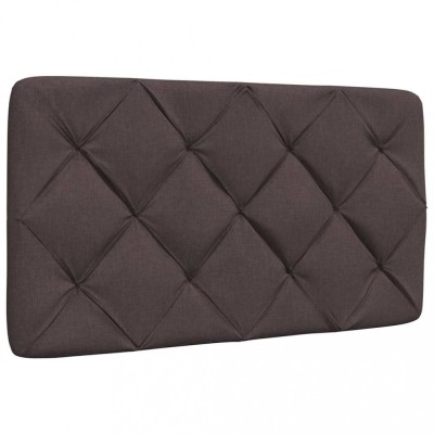 Gossi perna pentru tablie de pat maro inchis, 80 cm, material textil foto