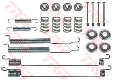 Set accesorii, sabot de frana NISSAN PICK UP II (D21) (1985 - 1998) TRW SFK378 foto