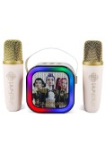 Otl Core Kpop Demon Hunters Popsing Led Light Up Wireless Karaoke Speaker With 2 Microphones