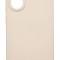 Husa de protectie din silicon pentru OPPO A78 4G, SoftTouch, interior microfibra, Bej