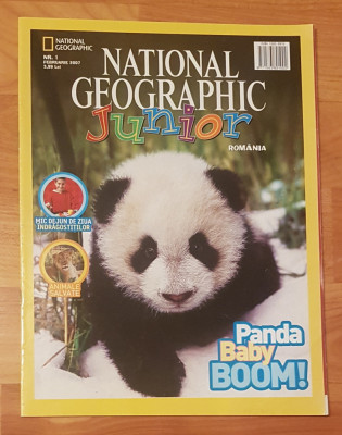 National Geographic Junior Nr. 1: februarie 2007 foto