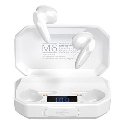 Casti bluetooth 5.1 M6 Kruger&amp;amp;Matz KMPM6-W foto