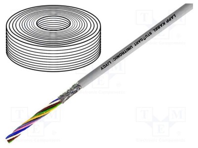 Cablu UNITRONIC&amp;reg; LAPP LiYCY 36x0,34mm&amp;sup2; PVC gri 500V 100m CPR Eca foto