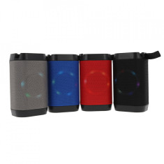 Boxa Portabila Bluetooth, Lanterna, TF, USB, LED LV10-BLACK foto