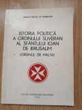 Istoria politica a ordinului suveran al sf. Ioan de Ierusalim - Ordinul de Malta